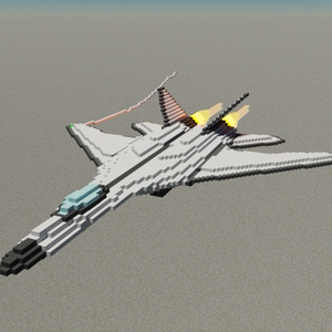 【ボクセルモデル 番外編 】戦闘機