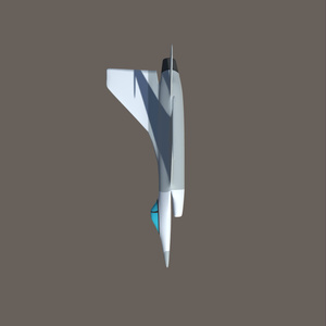 【無料DL】ジェット戦闘機3Dモデル