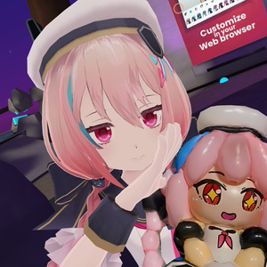 【uu virtual balloondoll】Vketちゃん1号【digital figure】 缩略图 3