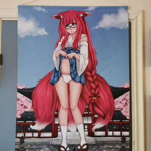 巨大狐男の娘タペストリー