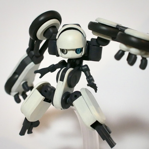 3Dプリンター製オリジナル変型玩具「可変式特殊人型建設機械・ストラ