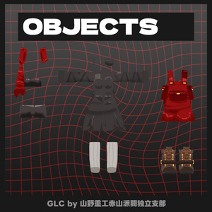 【無料】GLC～ゴスもどきちゃん～Medium Polygon edition【オリジナル3Dモデル】 缩略图 6