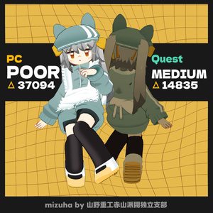 【無料】蒼葉(aoba)【オリジナル3Dモデル】 缩略图 2