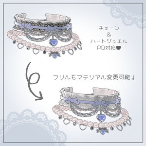 【PB対応】ribbon choker♡りぼんチョーカー 缩略图 5