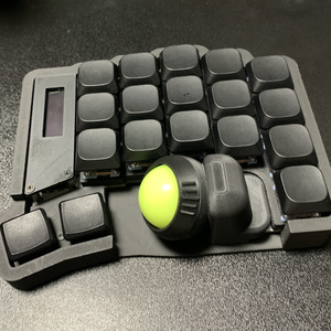 keyball39ケース + トラックボールケース【カラーオプション有り】【左