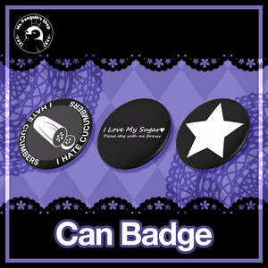[Free] Can Badge / 缶バッジ