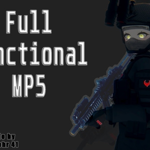 【VRChat】Full Functional MP5/10mm outdated -30%off 1500→1050