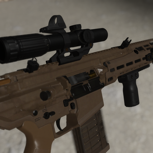 【VRChat Modular Avatar対応】SIG MCX Spear XM7 Weapon System & Particle Ver.1.00 