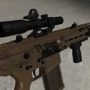 【VRChat Modular Avatar対応】SIG MCX Spear XM7 Weapon System & Particle Ver.1.00