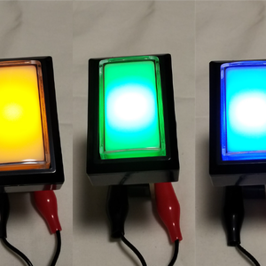 beatmania IIDXコントローラ用三和・芝ボタン両対応LEDランプ