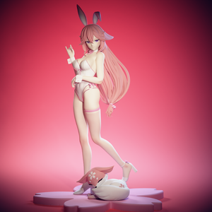 バニーガール ヤエ ミコ - 原神 【3Dプリンター】STL