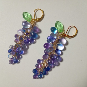 ふし様：オーダーメイドイヤリング ふし様：オーダーメイドイヤリング