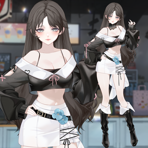 【Vts】【VTuber向け】【墨花】Vtuberライブダイナミックな新着/バーチャルキャスターVTSダイナミックペンダント