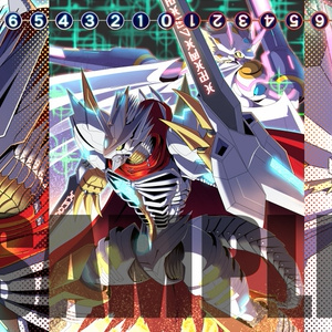 デジモンカード メモリーゲージ MONOTONE - zawa design - BOOTH