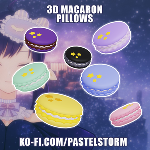 3D Macarons