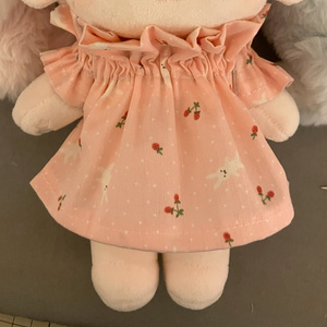おすわり♥ぬい服♥着ぐるみ♥16cm♥天使♥バックチャーム付き♥YY33 ぬい服♡ちびぐるみサイズ♡おすわり着ぐるみ 天使の羽໒