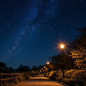 【ピアノ曲】散歩道見上げた星空