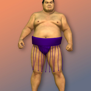 Poser用フィギュア Rikishi