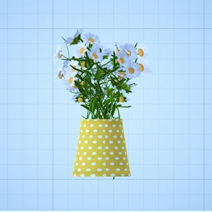 3d 3dモデル　花瓶