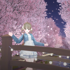 【Warudo(Pro/Standard)】Cherry Blossom Street / 벚꽃 거리 / 桜通り