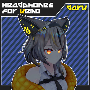 【VRC 想定】けもみみ用ヘッドフォン【ミュリシア・桔梗・ラスク対応】 缩略图 7