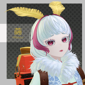 オリジナル3Dモデル「繭 -Mayu-」