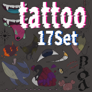 *🤟17type*tattoosticker*AllAvatar