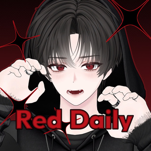 【 狛乃 / Komano 】Red Daily makeup texture