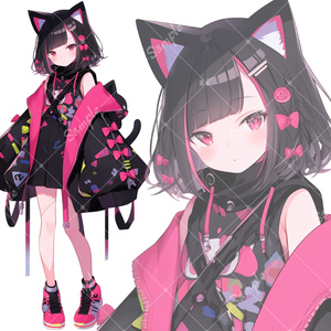 立ち絵素材096 音楽好きなセーラー少女 メガネ女子 - かむぱね屋さん