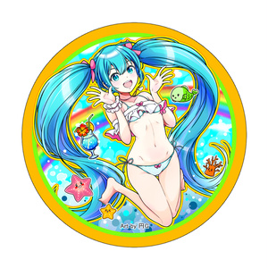 ホロ加工缶バッジB＜asteroid：鏡音リン＞ - Rella Artworks / 不安定+