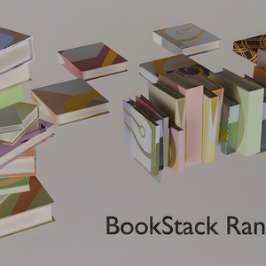 [積み放題]積み本ランダム生成アドオン - BookStack Randomizer (Blender Geometry Nodes)