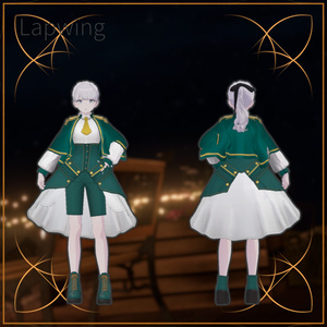 月華の舞踏会、NocturneWaltzDress【10アバター+対応】 缩略图 12