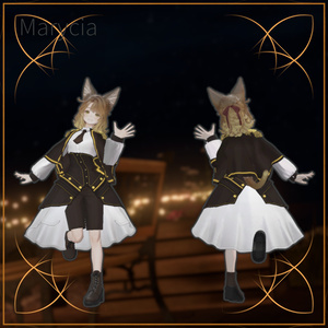 月華の舞踏会、NocturneWaltzDress【10アバター+対応】 缩略图 5