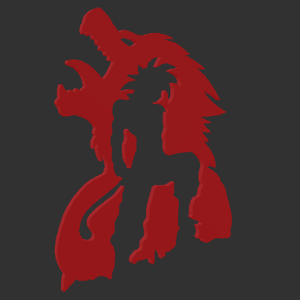 Goku SSJ4 Neon 3D model/Unity