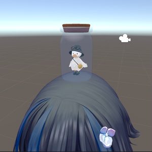 【無料】好きなアバターを瓶詰めにできるビン【VRChat】