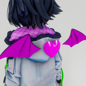小悪魔ウィング【VRChat】