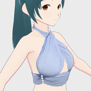 VroidStudio正式版用衣装ホルダーネックセットA（全８色）