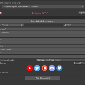 【VRChat】Geometric Dissolve設定【Poiyomi Pro】 缩略图 4