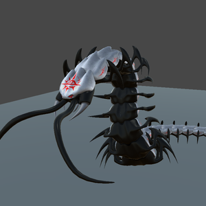 Giant Centipede Companion / Vrchat Asset