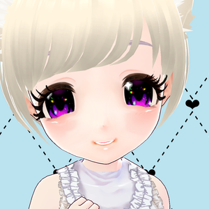 キラキラStarピンク瞳　テクスチャ　Vroid