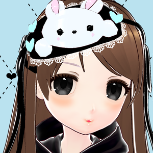 Black Sweet バニーちゃん ３Dモデル VRM