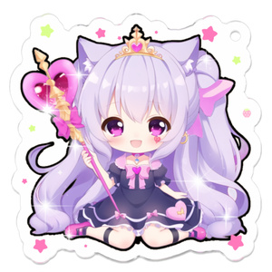 マジカルみゅうにゃ　限定キーホルダー