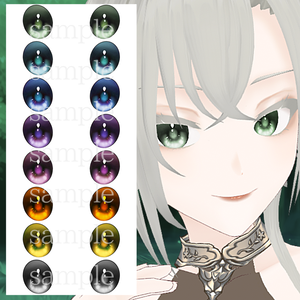 【無料あり】エルフアイ・シリーズ【Vroid用瞳テクスチャ】