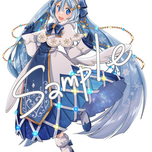 アクリルスタンド 雪ミク2021