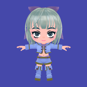 オリジナル3Dモデル『NYAN』