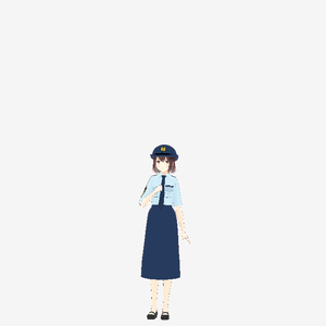 警察官（婦警）風制服【1】