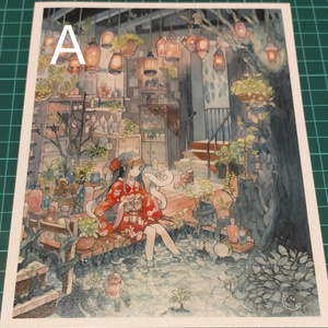 森倉円 金魚 複製原画 【受注生産】 - ILLUST GALLERY TOLALA - BOOTH