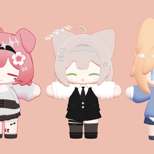 VRChat custom avatar Modeling (For commission Payment)