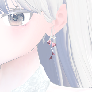 Flower earrings