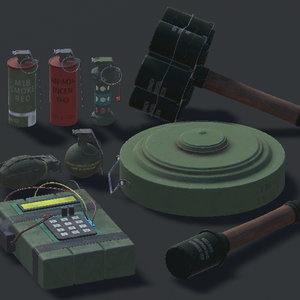 【Vrchat想定】‘Bombs and Grenades’